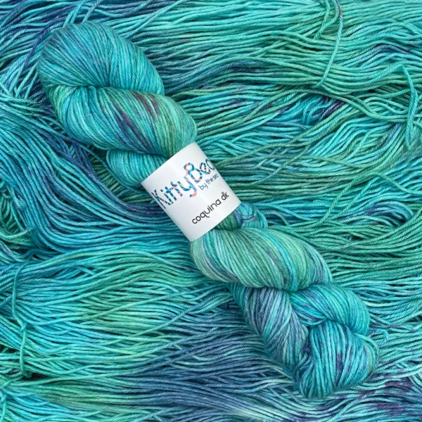 Coquina DK - Cotton and Superwash Merino Wool Yarn - Hand-Dyed Skeins